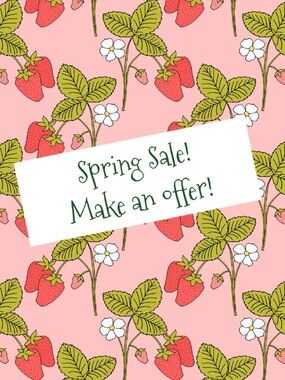 Spring sale!
